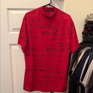 Nike Tiger Woods Mock Golf Shirt